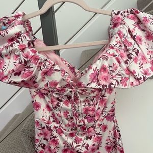 Oh Polly Cute Floral Mini Dress Perfect Condition